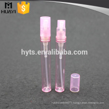 10ml transparent plastic sprayer bottle for perfume